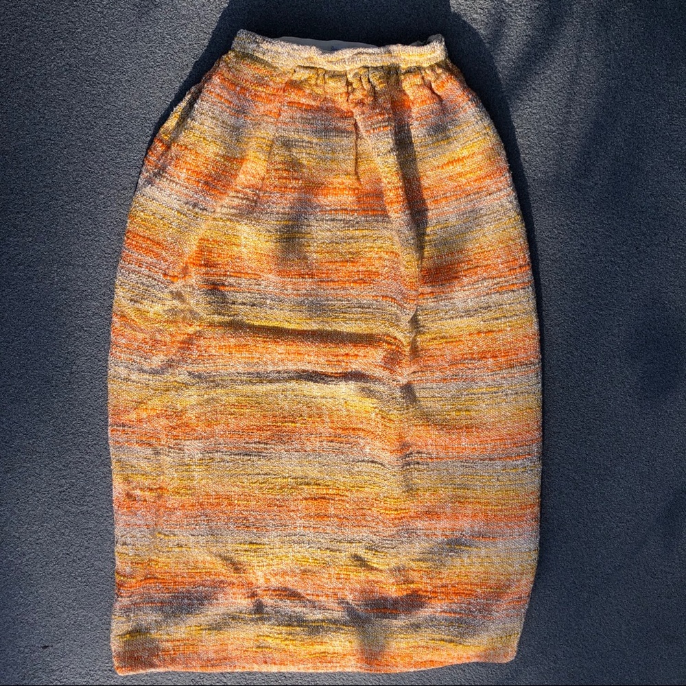 VTG Tweed Maxi Skirt